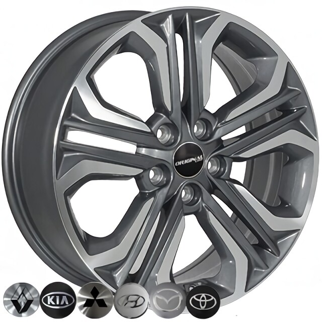 Литі диски Replica Hyundai (TL0418NW) R18 W7 PCD5x114.3 ET51 DIA67.1 (GMF)-зображення-1