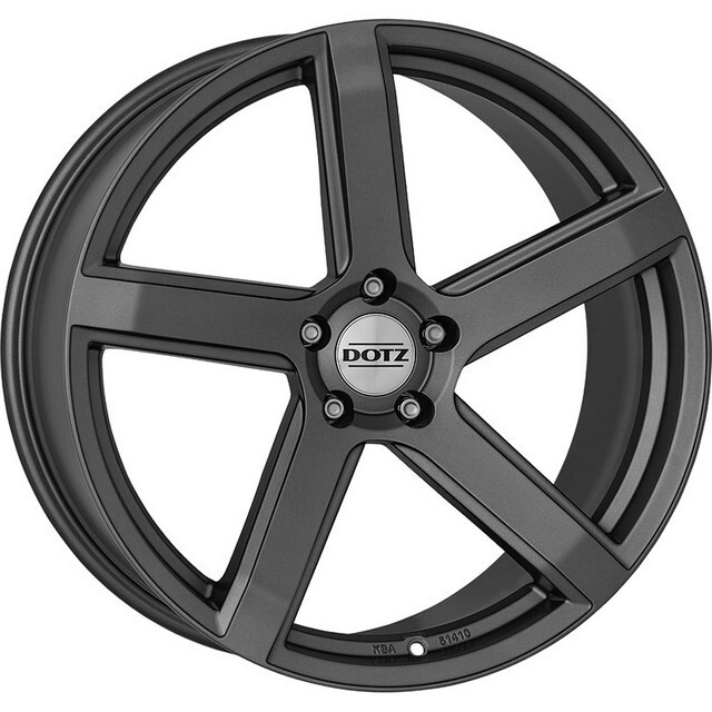 Литі диски Dotz CP5 R19 W8.5 PCD5x114.3 ET34 DIA71.6 (matt graphite)-зображення-1