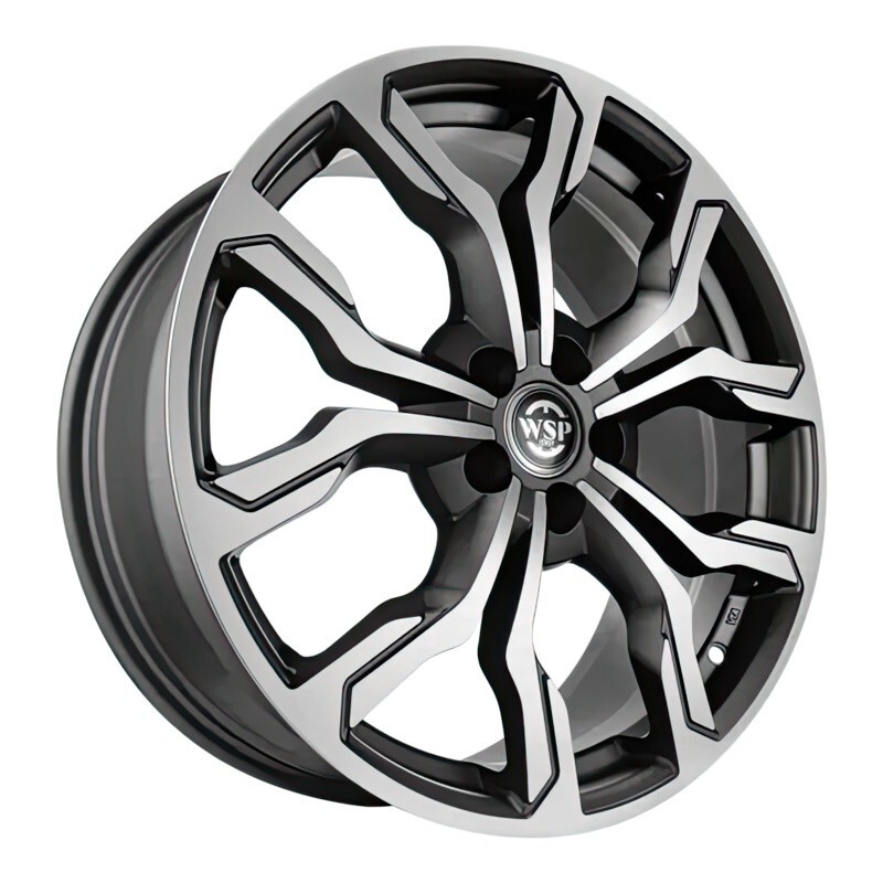 Литі диски WSP Italy Volkswagen (WD002) New York R18 W7.5 PCD5x112 ET35 DIA57.1 (matt gun metal polished)