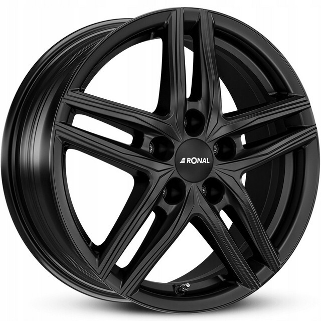 Литі диски Ronal R65 R16 W6.5 PCD5x112 ET35 DIA76.1 (jet black matt)