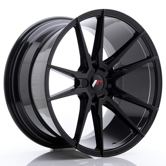 Литі диски Japan Racing JR21 R19 W9.5 PCD5x120 ET40 DIA72.6 (gloss black)-зображення-1