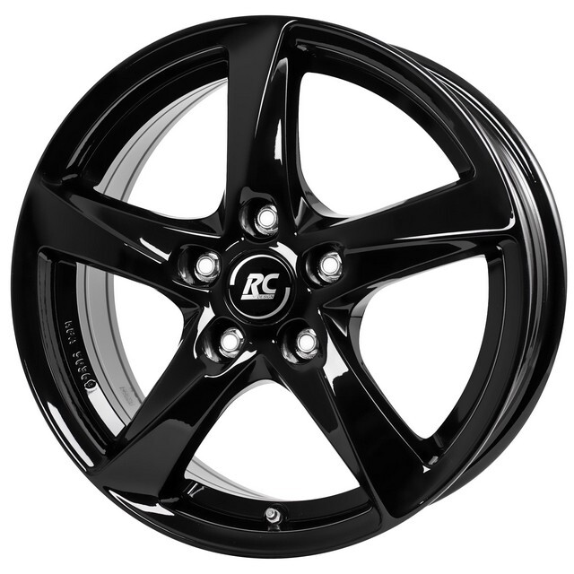 Литі диски RC Design RC-30 R17 W7 PCD5x114.3 ET45 DIA72.6 (black)-зображення-1