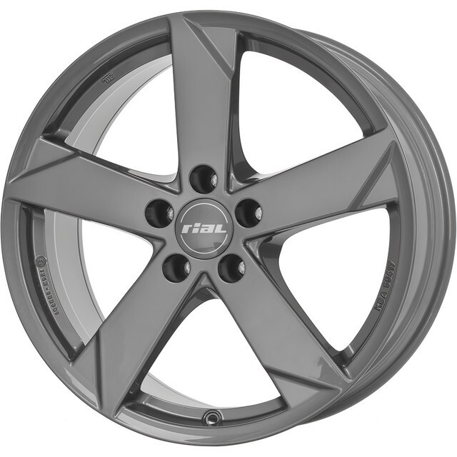 Литі диски Rial Kodiak R17 W7 PCD5x114.3 ET51 DIA67.1 (graphite)-зображення-1