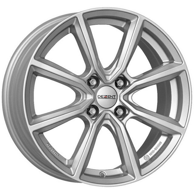 Литі диски Dezent TN R16 W6.5 PCD4x100 ET45 DIA60.1 (silver)-зображення-1