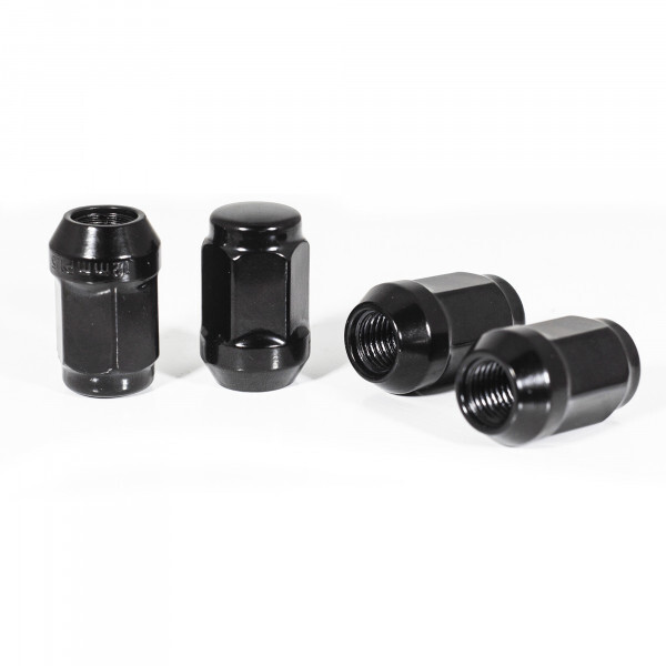 Колісні гайки ZW Конус (M14x1.5x35 NEX19) Black Chrome N008-B