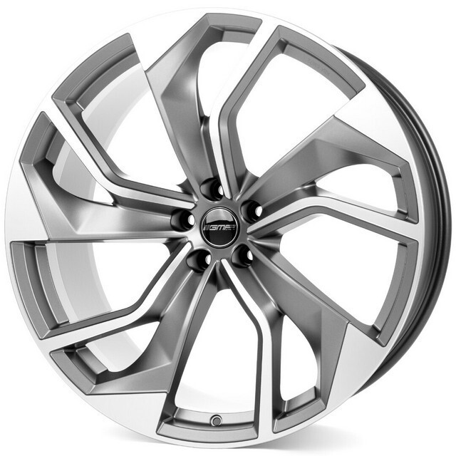 Литі диски GMP Italia Rebel R20 W8.5 PCD5x112 ET35 DIA66.6 (grey polished)-зображення-2