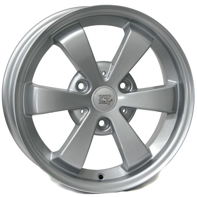 Литі диски WSP Italy Smart (W1507) Etna R15 W6 PCD3x112 ET-8 DIA57.1 (hyper silver)-зображення-1