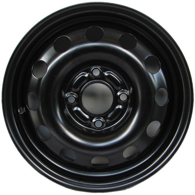 Сталеві диски Steel ВАЗ R13 W5 PCD4x98 ET29 DIA60.1 (black)-зображення-5