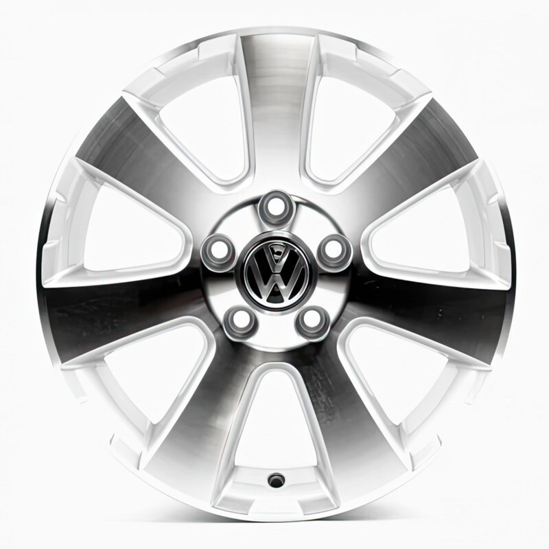 Литі диски Replica Volkswagen (VV136) R16 W6.5 PCD5x112 ET33 DIA57.1 (silver machined face)-зображення-1