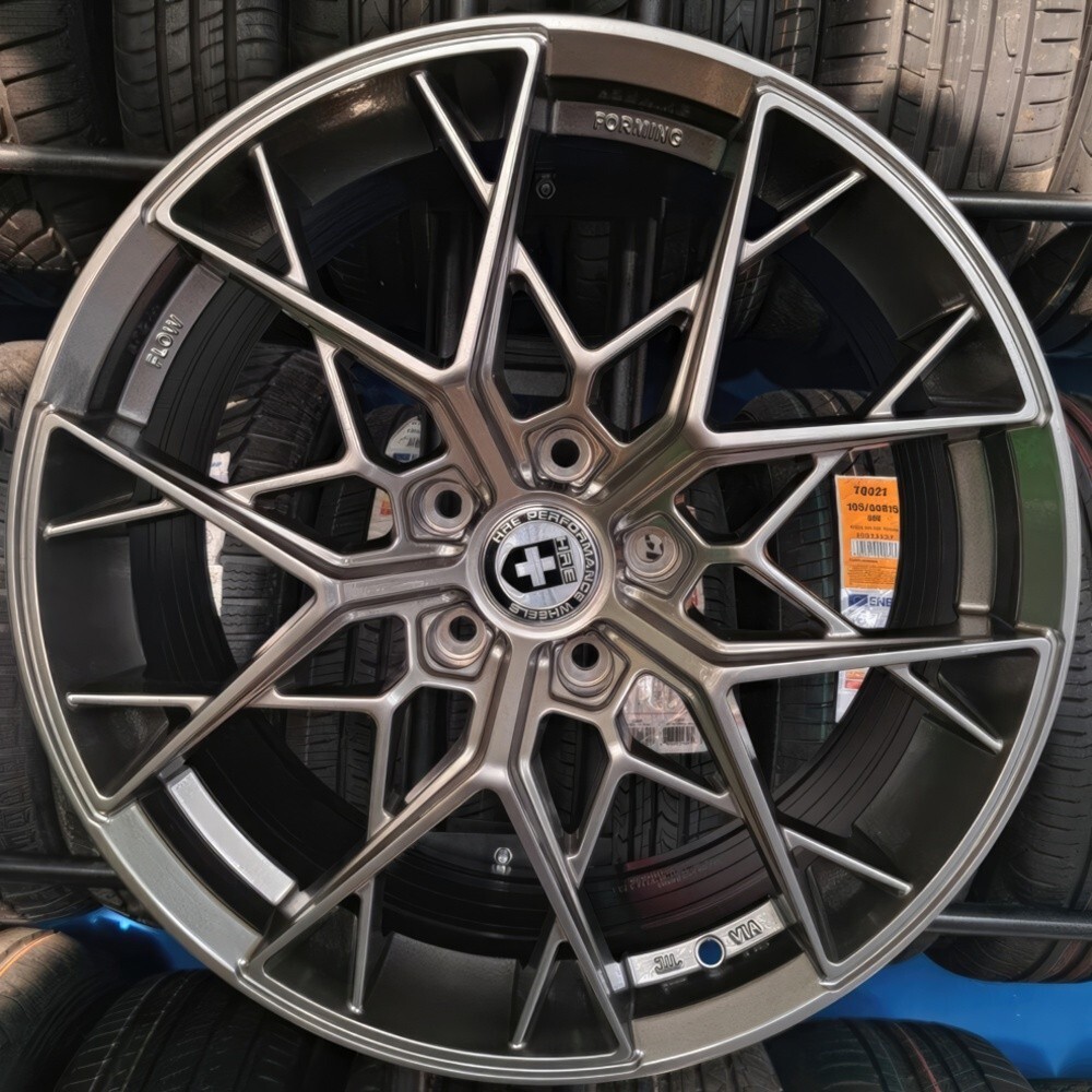 Литі диски Replica HRE (592) R18 W8 PCD5x114.3 ET38 DIA73.1 (dark shadow)-зображення-1