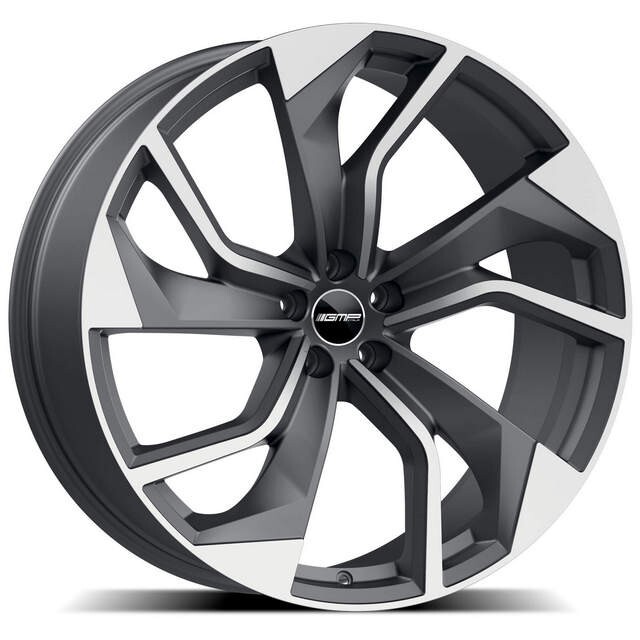 Литі диски GMP Italia Rebel R19 W8.5 PCD5x112 ET35 DIA66.6 (grey polished)-зображення-1