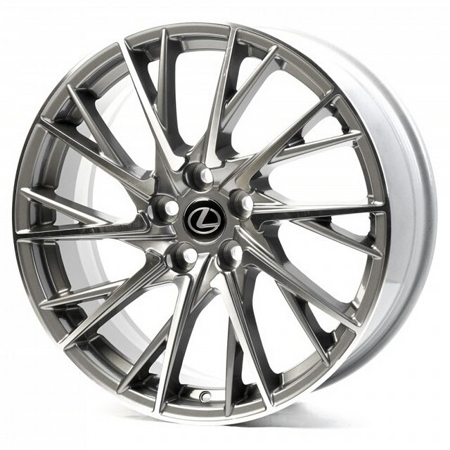 Литі диски Replica Lexus (LX1151) R19 W7.5 PCD5x114.3 ET35 DIA60.1 (gun metal machined face)-зображення-3