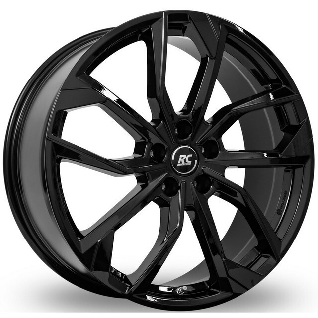 Литі диски RC Design RC-34 R17 W7 PCD5x114.3 ET50 DIA60.1 (black)-зображення-1