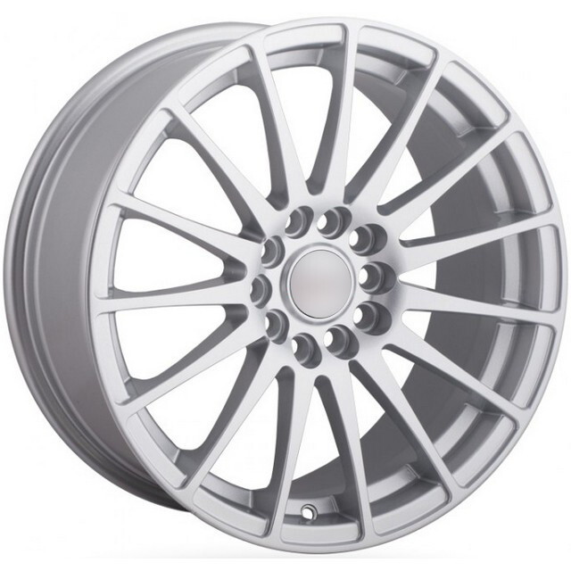 Литі диски Angel Turismo R17 W7.5 PCD5x112 ET40 DIA66.6 (silver)-зображення-1