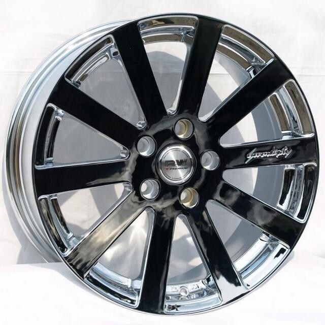 Литі диски Racing Wheels H-339 R16 W7.5 PCD5x114.3 ET40 DIA73.1 (chrome)-зображення-1