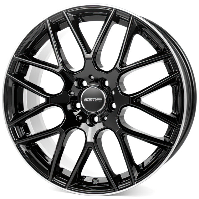 Литі диски GMP Italia Berghem R19 W8 PCD5x112 ET35 DIA66.6 (black)-зображення-3