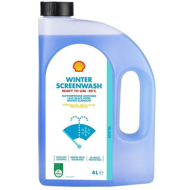 Омивач скла зимовий SHELL Winter Screenwash -55°C (концентрат) (4л.)-зображення-1