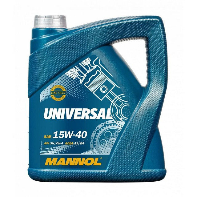 Моторна олія Mannol Universal 15W-40 (4л.)-зображення-1