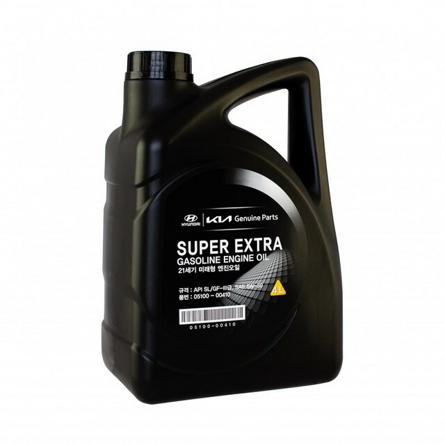 Моторна олива MOBIS Hyundai KIA Super E tra Gasoline 5W-30 (4л.)