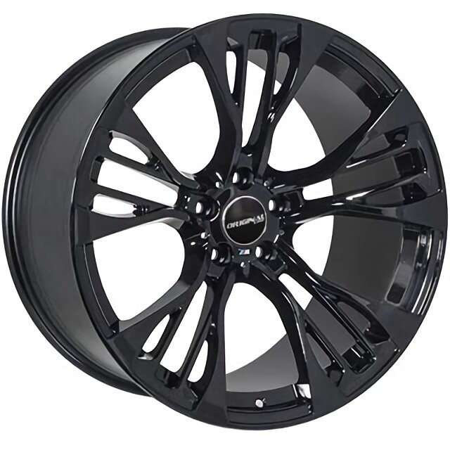 Литі диски Replica BMW (TL765) R21 W11.5 PCD5x120 ET37 DIA74.1 (black)-зображення-1