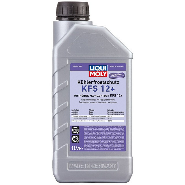 Антифриз Liqui Moly KÜHLER-FROSTSCHUTZ G12+, 1л (концентрат, синій)