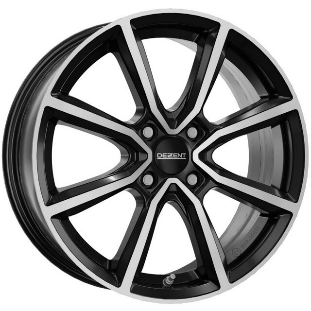 Литі диски Dezent TN R15 W6 PCD4x100 ET38 DIA60.1 (black polished)