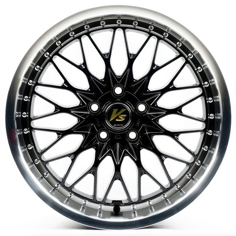 Литі диски Cast Wheels CW826 R18 W8.5 PCD5x112 ET38 DIA66.6 (black machined lip)