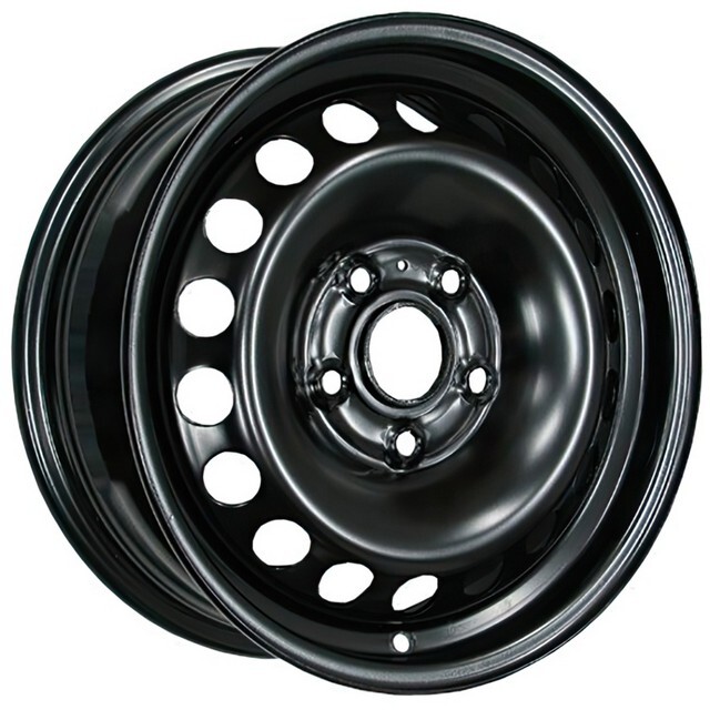 Сталеві диски Steel Malata R16 W6.5 PCD5x114.3 ET45 DIA60.1 (black)-зображення-1