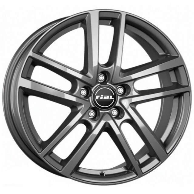 Литі диски Rial Astorga R16 W6.5 PCD5x108 ET50 DIA63.4 (graphite)-зображення-1