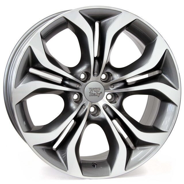 Литі диски WSP Italy BMW (W674) Aura R19 W8.5 PCD5x120 ET38 DIA72.6 (hyper silver)-зображення-1