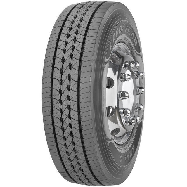 Вантажні шини Goodyear KMax S (рульова) 305/70 R22.5 153/150M-зображення-1