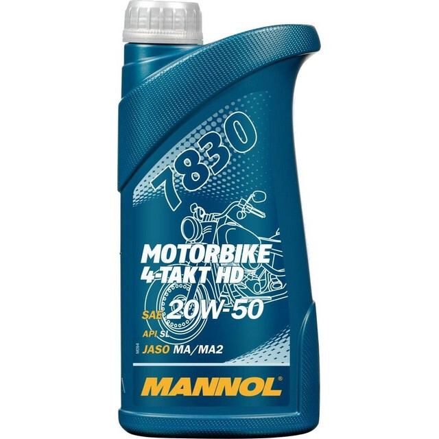 Моторне масло Mannol 4-Takt Motorbike HD 20W-50 (1л.)