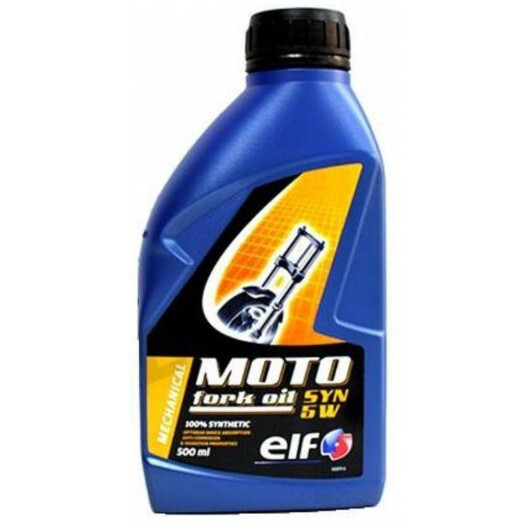 Моторне масло Elf Moto Fork Oil SYN SAE 5W (0,5 л)