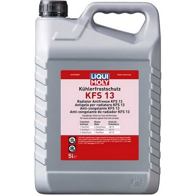 Антифриз Liqui Moly KÜHLERFROSTSCHUTZ KFS G13, 5л (концентрат, синій)-зображення-1