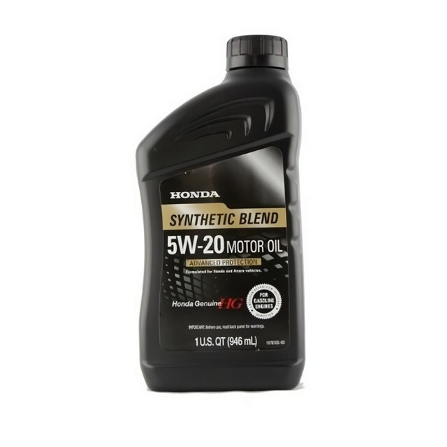 Моторна олива HONDA Genuie SYNTHETIC BLEND 5W-20 SP GF-6 1qt (946мл.)