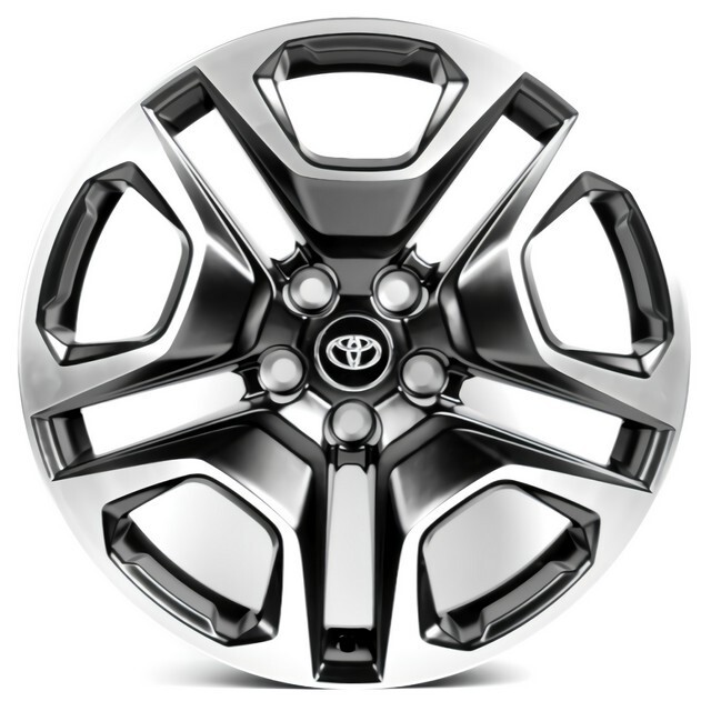 Литі диски Replica Toyota (TY841D) R19 W7.5 PCD5x114.3 ET40 DIA60.1 (MBF)-зображення-5