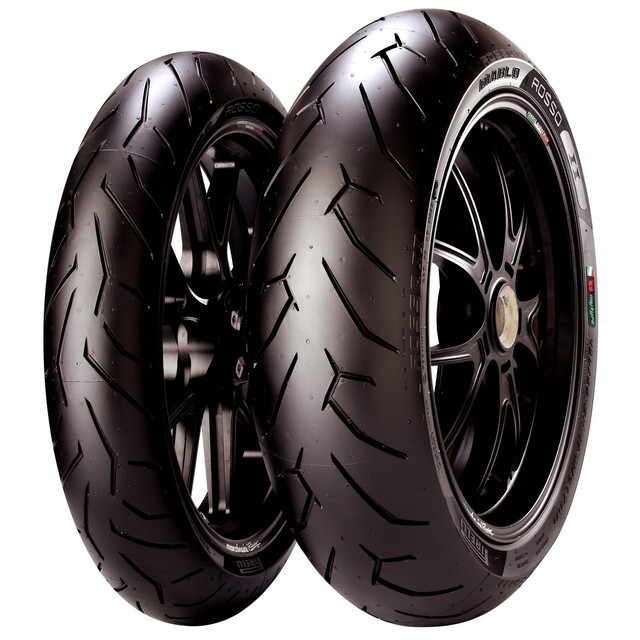 Літні шини Pirelli Diablo Rosso II 110/70 ZR17 54W-зображення-1