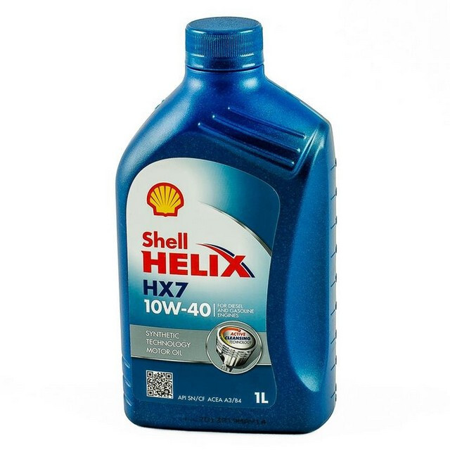 Моторна олія SHELL Helix HX7 10W-40 (1л.)-зображення-1