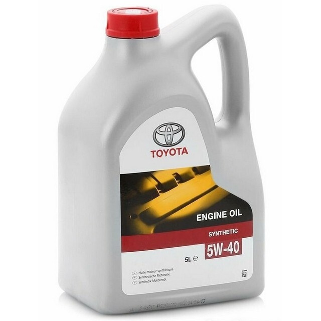 Моторна олія Toyota Engine Oil Synthetic 5W-40 (5л.)-зображення-1