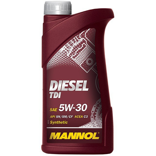 Моторне масло Mannol Diesel TDI SN/SM/CF SAE 5W-30 (1л.)