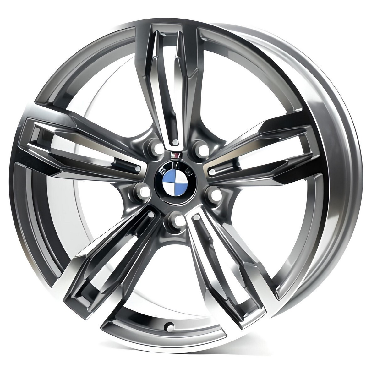 Литі диски Replica BMW (B299) R18 W8.5 PCD5x120 ET30 DIA72.6 (gun metal machined face)