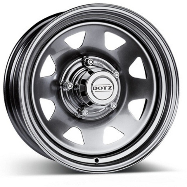 Сталеві диски Dotz Dakar R17 W7 PCD6x139.7 ET20 DIA110.1 (black)-зображення-1