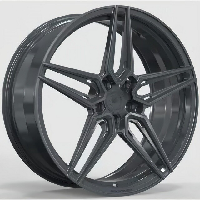 Литі диски WS Forged WS2102 R20 W8.5 PCD5x112 ET41 DIA57.1 (dark smoke marbled)-зображення-1