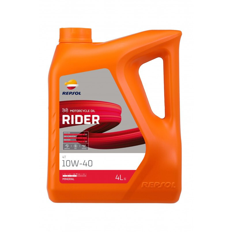 Моторна олія Repsol Rider 4T 10W-40 (4л.)-зображення-1