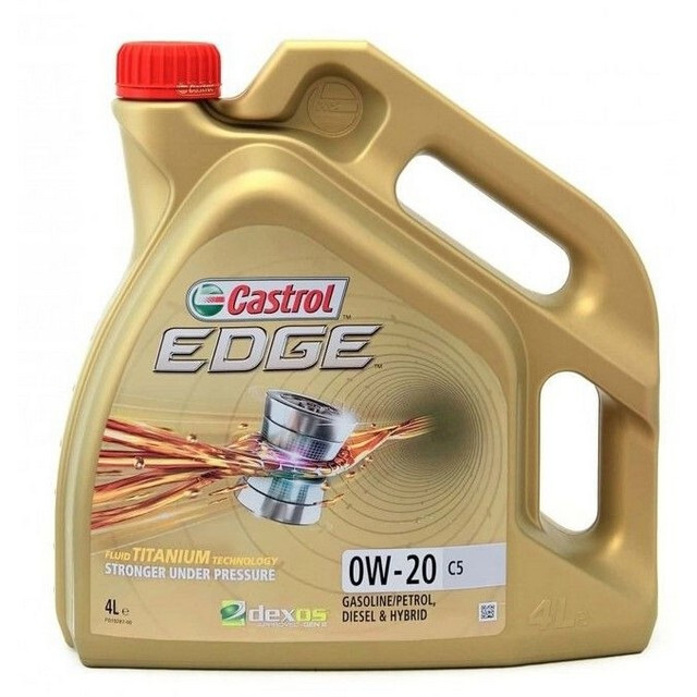 Моторна олія Castrol EDGE 0W-20 C5 (4л.)-зображення-1