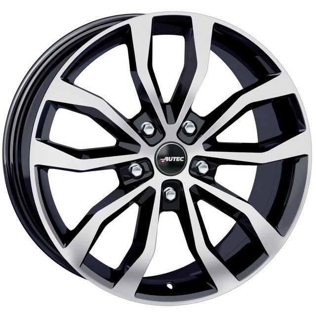 Литі диски Autec Uteca R17 W7.5 PCD5x114.3 ET40 DIA70.1 (black polished)-зображення-6