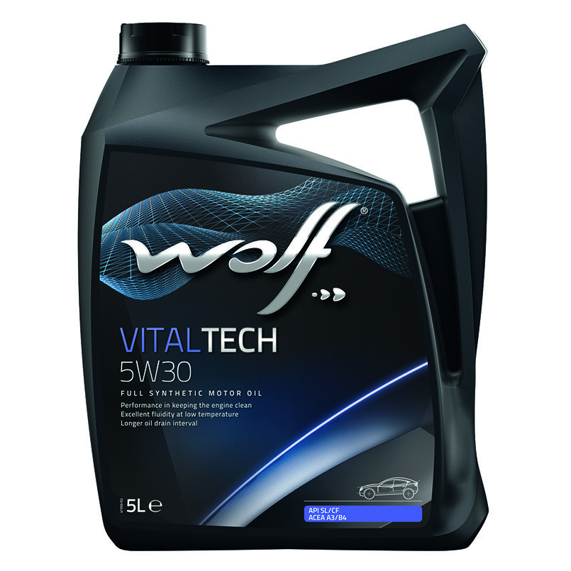 Моторне масло Wolf VitalTech 5W-30 (5л.)-зображення-1