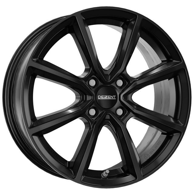 Литі диски Dezent TN R15 W6 PCD4x100 ET45 DIA60.1 (black)-зображення-8