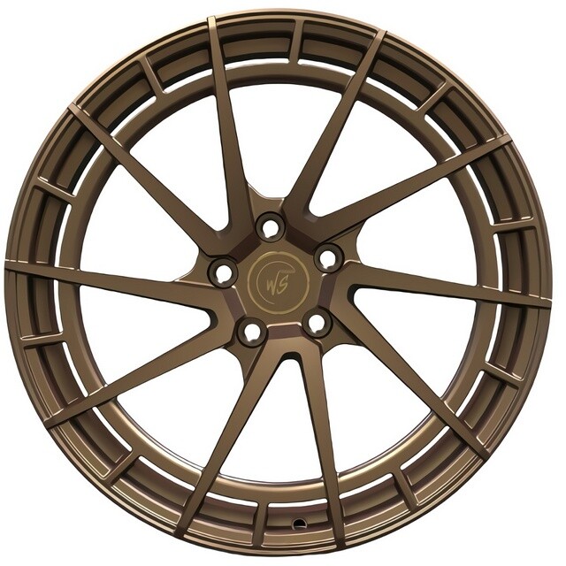 Литі диски WS Forged WS-17M R20 W9.5 PCD5x114.3 ET45 DIA64.1 (satin dark bronze)-зображення-1