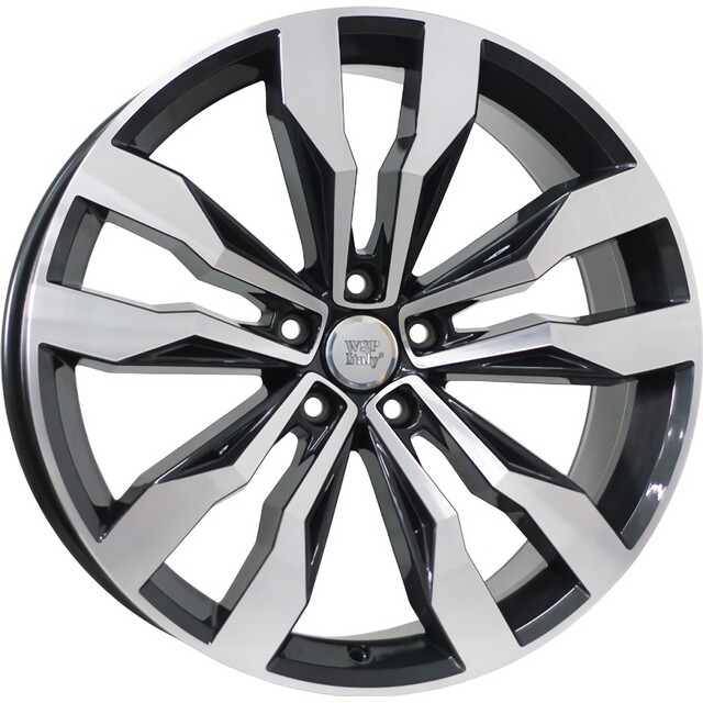 Литі диски WSP Italy Volkswagen (W470) Cobra R19 W8 PCD5x112 ET47 DIA57.1 (gloss black polished)-зображення-5